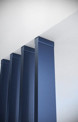 Louvre end brackets