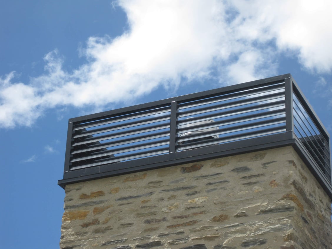 Chimney cowls - Queenstown Residence