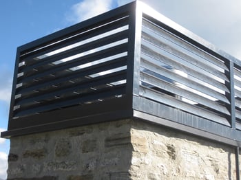 Proprietary chimney cowl - Queenstown Residence