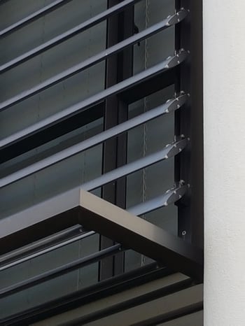 Sunshade canopies - Stonefields Special Housing Development