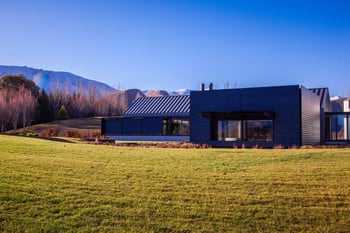 Custom louvre designs - Arrowtown Residence
