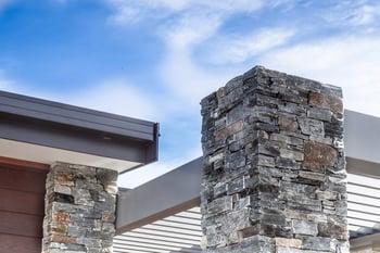 Cable Bay Residence - Chimney Roof View