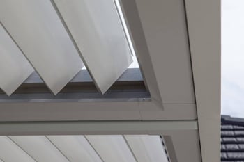 Operable louvre blades - Cromwell Residence