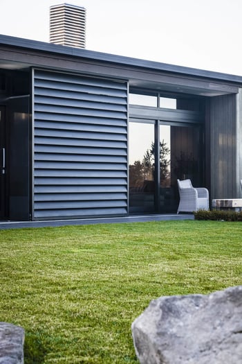 Louvre shutters for sun shade - Taupo Residential Property