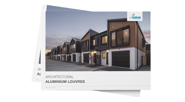 Aurae aluminium louvre brochure