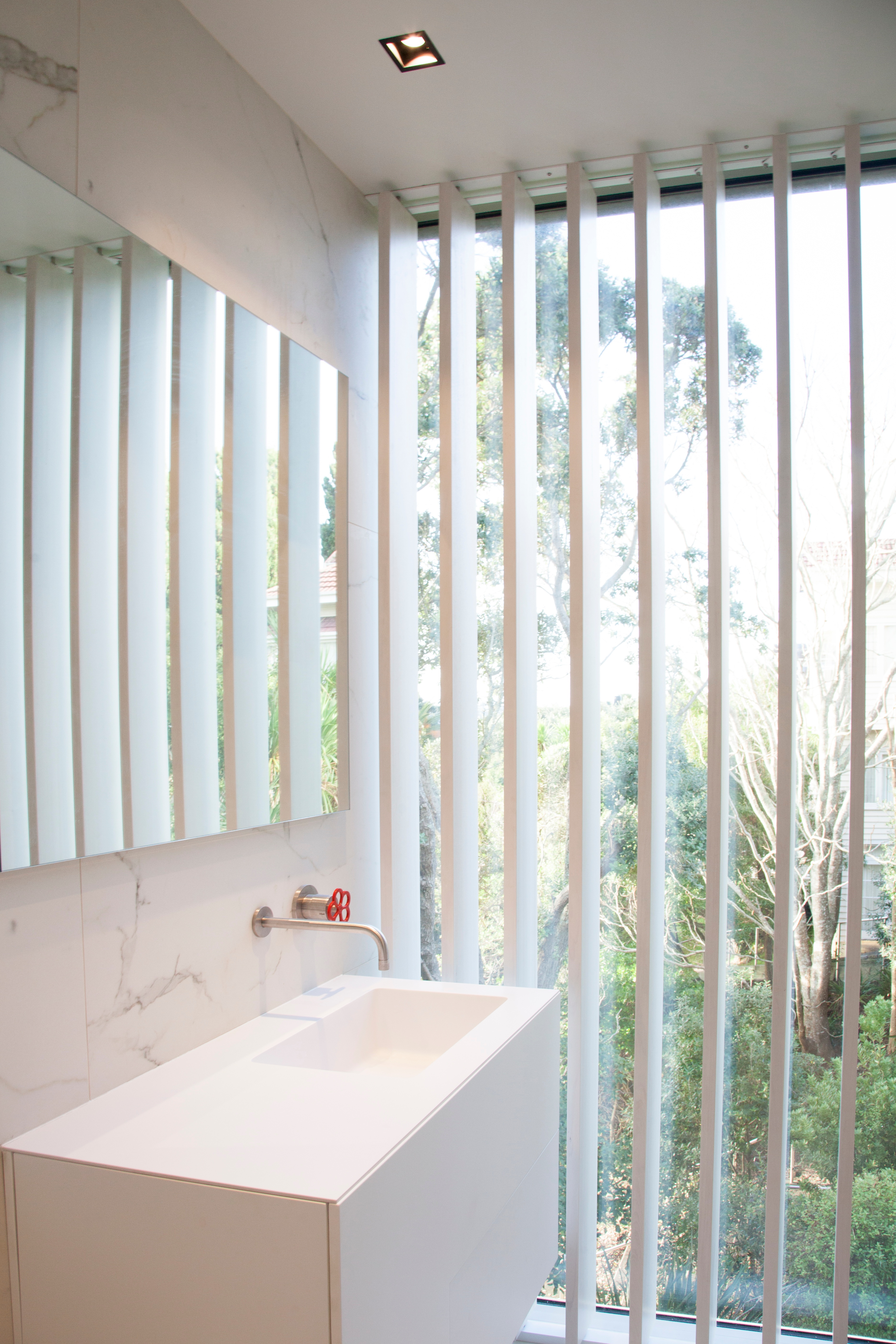 Operable louvres