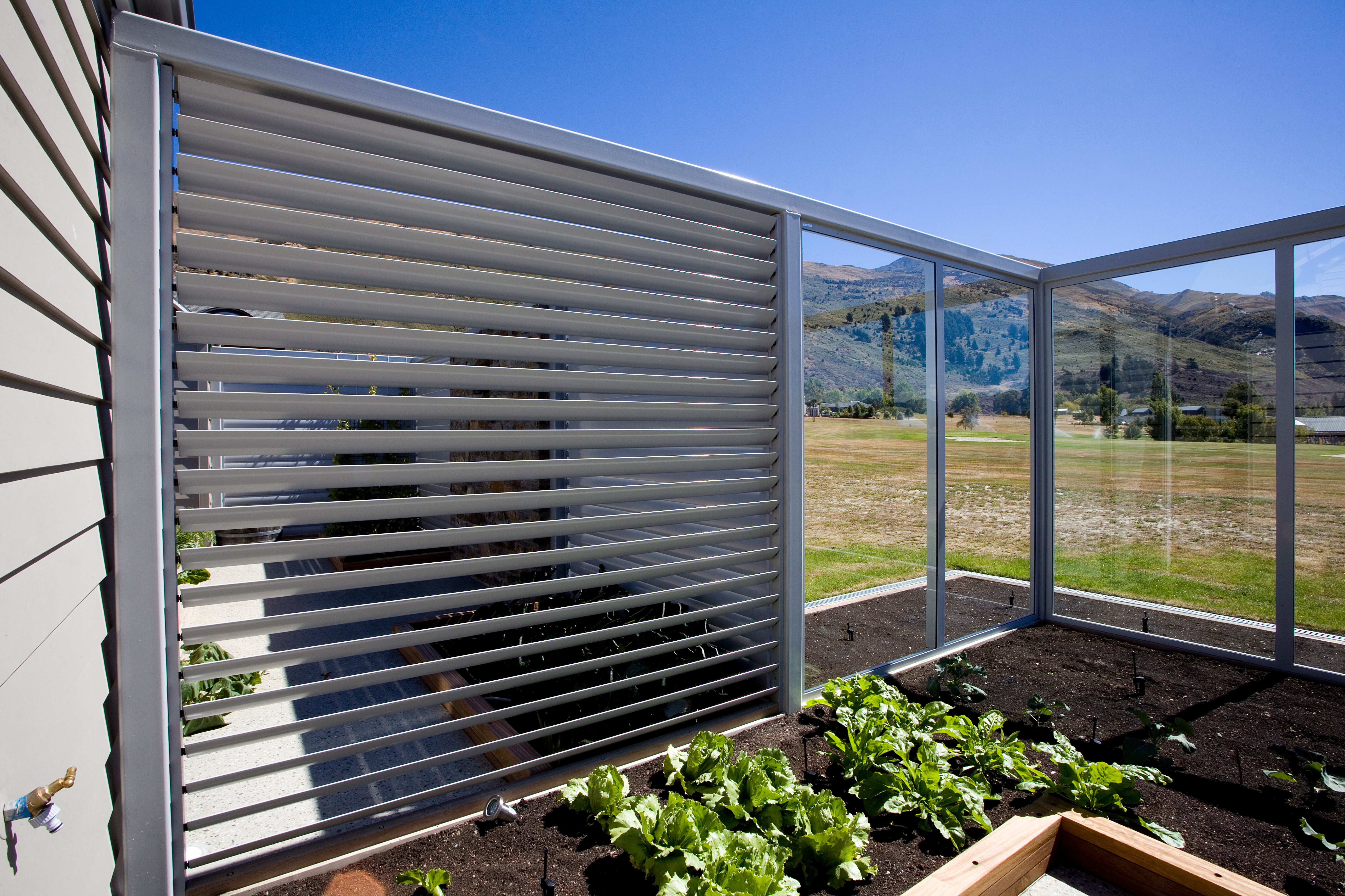 Operable louvres