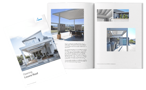 Opening louvre roof brochure