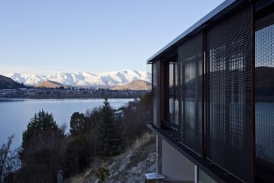 Grated sliding shutters