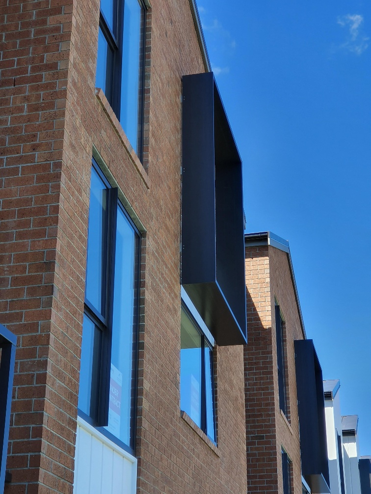 Window shrouds for privacy