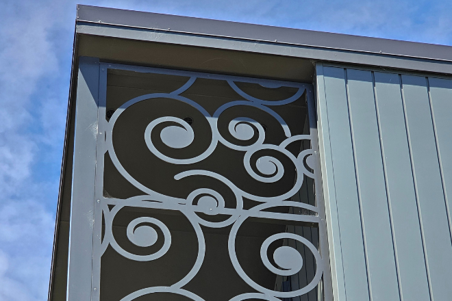 Custom metal screens