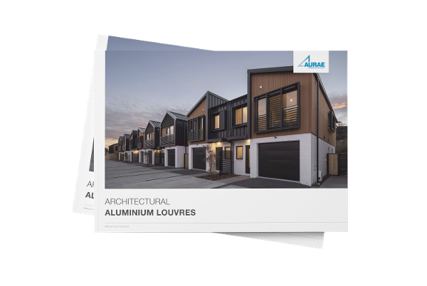 Architectural aluminium louvres