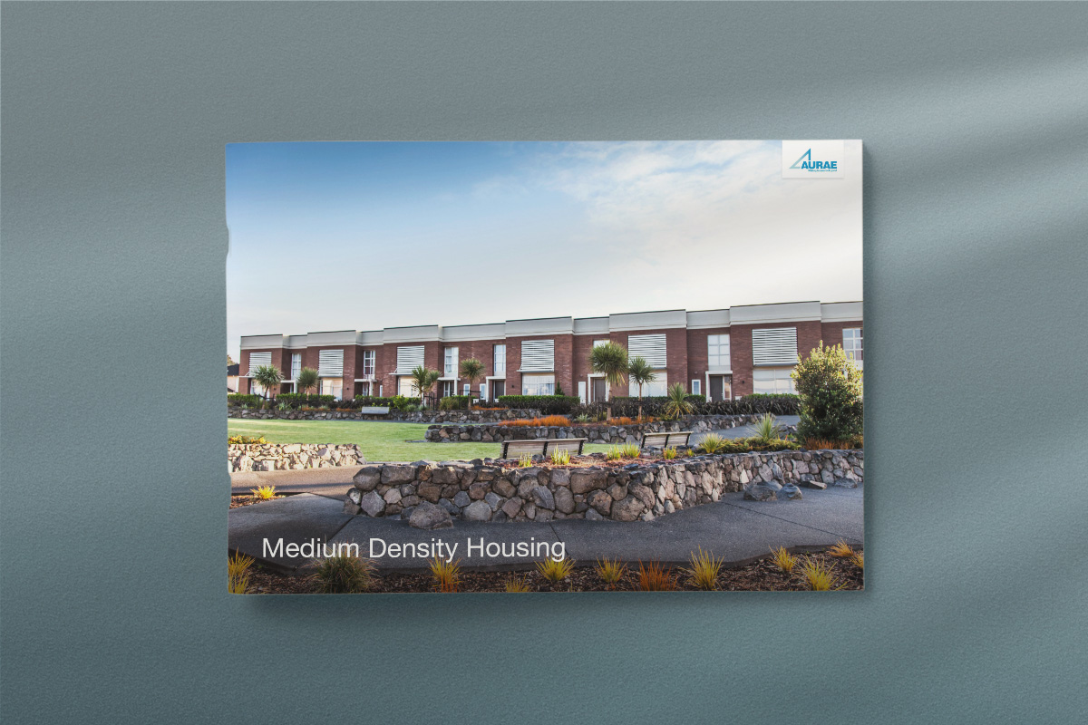Medium density housing brochure
