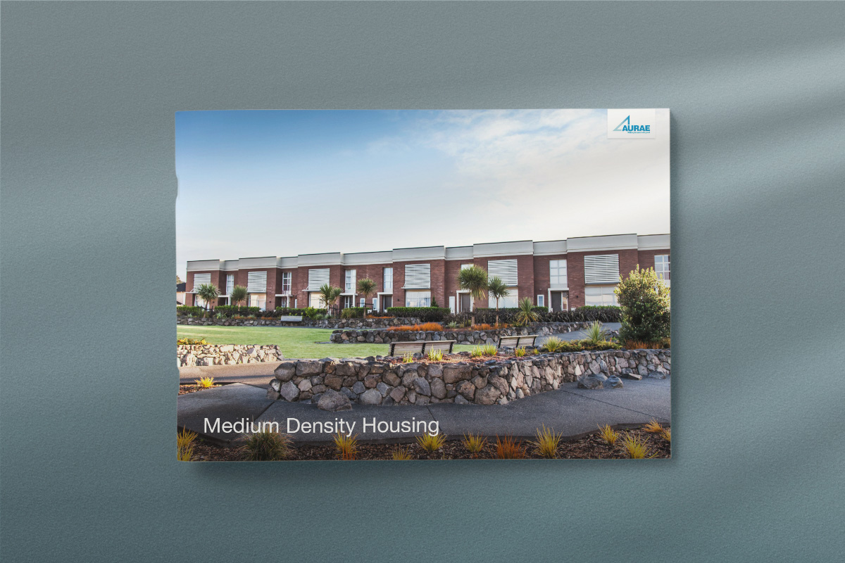 Medium density housing brochure