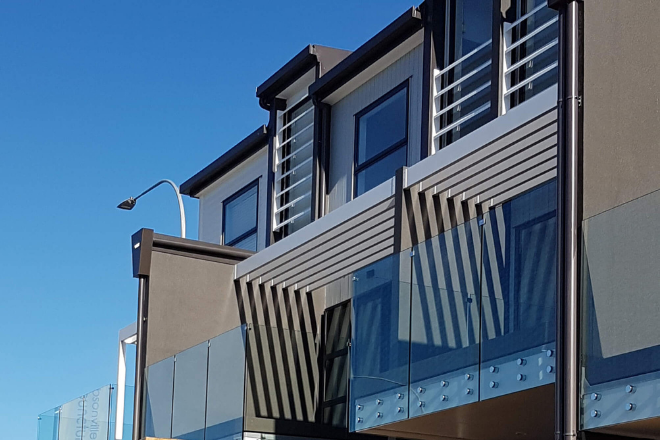 Hobsonville Road terraced housing project Hobsonville Road terraced housing project