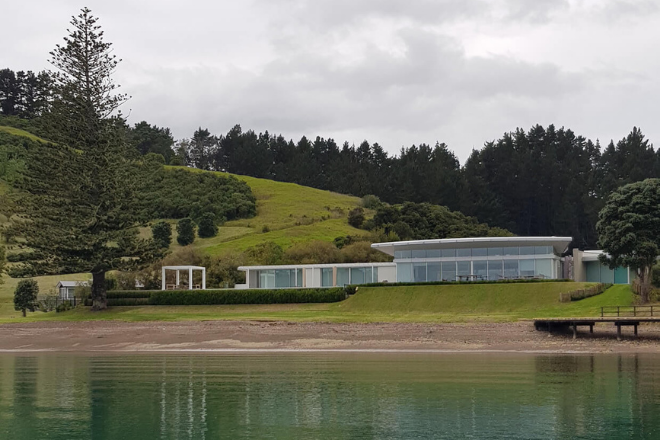 Paroa Bay pergola