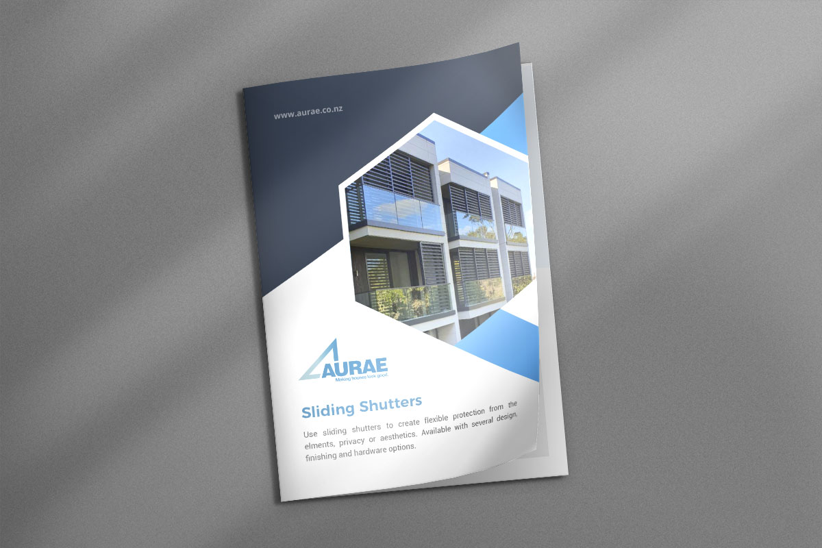 Sliding shutters brochure