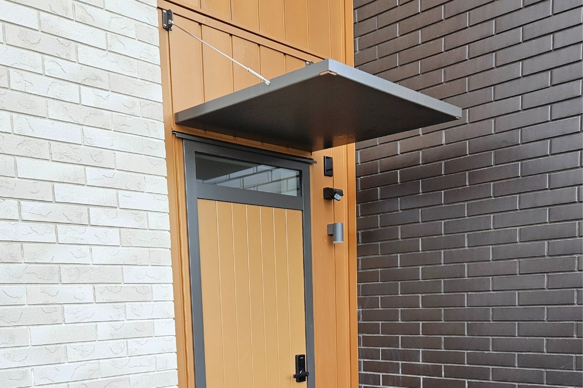 Horizon Entrance canopies by Aurae