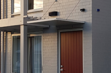 The Aurae range of entrance canopies